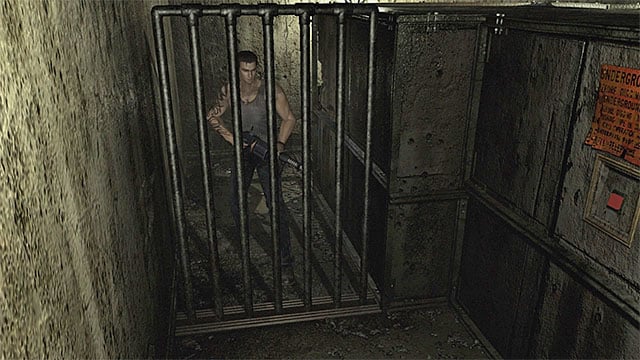 As Billy, stop after you reach the grate - Exploring the testing area | Training Facility Basement Walkthrough - Training Facility Basement - Resident Evil Zero HD Game Guide & Walkthrough