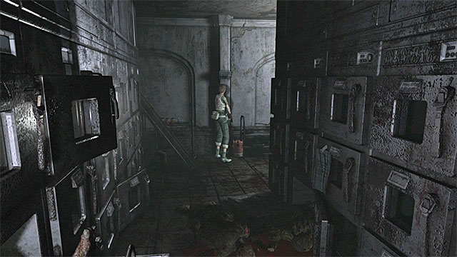 Sterilizing Agent is the most important item to find in this room. - Gaining access to the area with the cable car | Laboratory Walkthrough - Laboratory - Resident Evil Zero HD Game Guide & Walkthrough