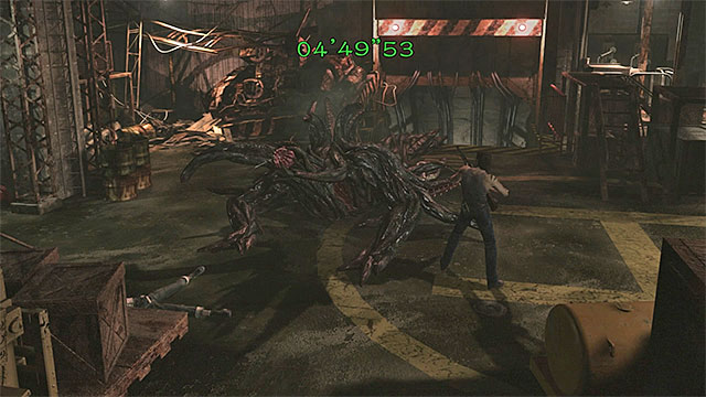 Take advantage of the fact that both of the heroes can attack the queen now. - Boss 7: Queen Leech - second encounter | Boss battles - Boss battles - Resident Evil Zero HD Game Guide & Walkthrough