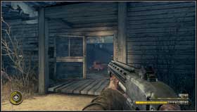 Just before the sign turn right - Chapter 11 - p. 2 - Walkthrough - Resistance 3 - Game Guide and Walkthrough