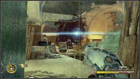 When you pick the note go back to the main room and go to the cells on the right - Chapter 15 - p. 2 - Walkthrough - Resistance 3 - Game Guide and Walkthrough