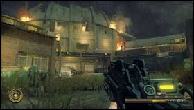 When you collect the items go through the second garage to the courtyard - Chapter 16 - p. 2 - Walkthrough - Resistance 3 - Game Guide and Walkthrough