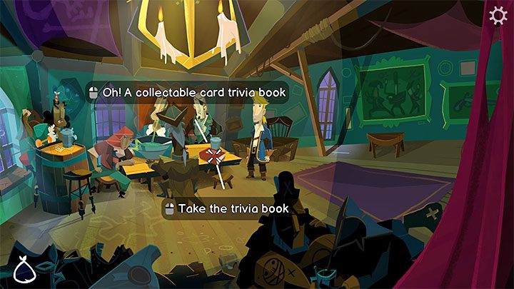 Take the only path towards the docks - Return to Monkey Island: Talk to pirate leaders - walkthrough - Part 1 - A Friendly Place - Return to Monkey Island Walkthrough