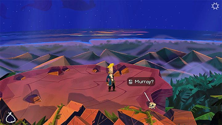 The fourth skull is in The View location, i - Return to Monkey Island: Decode the map - walkthrough - Part 3 - Return to Monkey Island - Return to Monkey Island Walkthrough