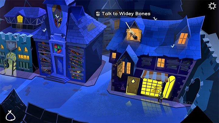 After you have obtained 2 other golden keys, return to High Street on Melee Island and talk to Widey, who is standing in the window on the upper floor - Return to Monkey Island: Wideys Golden Key - walkthrough - Part 4 - Things Get Complicated - Return to Monkey Island Walkthrough