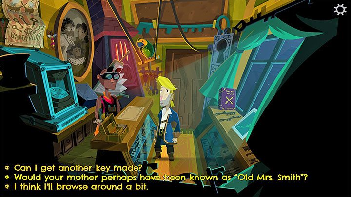 Old Mrs - Return to Monkey Island: Old Mrs. Smiths Golden Key - walkthrough - Part 4 - Things Get Complicated - Return to Monkey Island Walkthrough