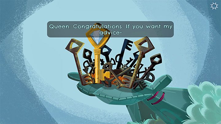 After winning all 3 competitions, Guybrush will be appointed the new Queen and strip the crown that was handed over to him, thus obtaining the Gold Key - Return to Monkey Island: Brrr Muda Island Golden Key - walkthrough - Part 4 - Things Get Complicated - Return to Monkey Island Walkthrough