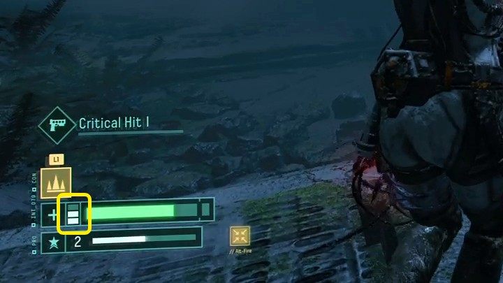 Selene can increase her health bar by collecting Silphium when she's fully healthy - Returnal: Healing - how to restore health? - Combat - Returnal Guide