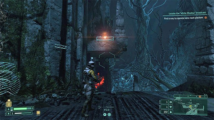 Since the first hours spent in the game, we can notice the illuminated interactive edges, which are located on high or distant shelves - Return: Edges, high shelves - how to get? - Exploration - Returnal Guide