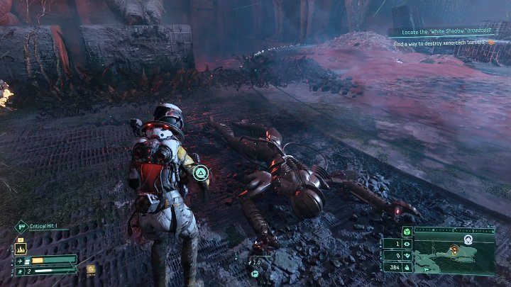 During the passage of one of the main stages of the story, you will find yourself in an area of Crimson Gateway - Returnal: Melee weapons, hand-to-hand combat – how to unlock? - FAQ - Returnal - game guide