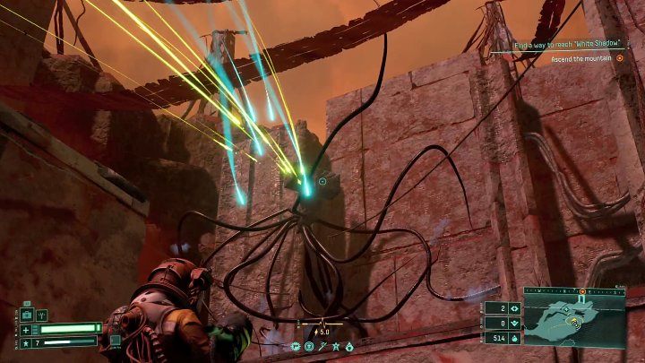 Selene may carry only one firearm and one blade - Return: Weapons - can you have more than one? - FAQ - Returnal - game guide