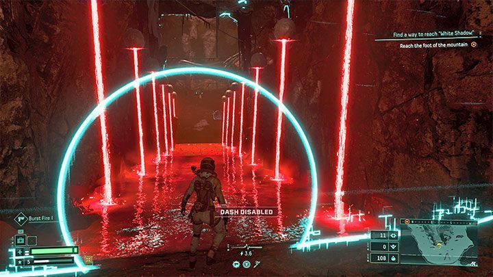 Locations with red ground we will begin to appear starting from the 2 - Returnal: Red ground - how to walk on it? - Exploration - Returnal Guide