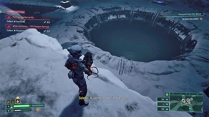 The game will immediately force you to test out the Hadal Ballasts, as this gadget is required to reach the 6th biome known as the Abyssal Scar - Returnal: Swimming - is it in the game? - Exploration - Returnal Guide