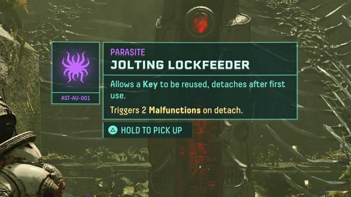 Additional hint - the game involves parasites that allow you to reuse the same key - Returnal: Closed containers and gates - how to open? - Exploration - Returnal Guide