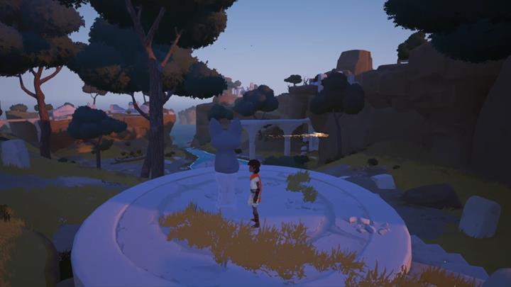 Here are you will find the first figurine to activate - Activation of the four figurines | Chapter 1 - Walkthrough - Chapter 1 - Rime Game Guide