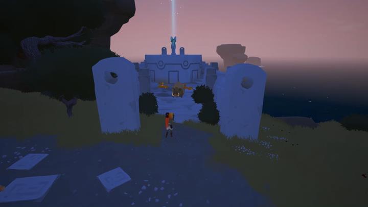 Pick the fruit and take it to the boar to unblock the passage. - Activation of the four figurines | Chapter 1 - Walkthrough - Chapter 1 - Rime Game Guide