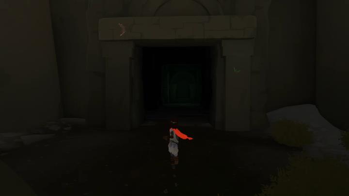 Proceed through this door to continue your journey - Crossing the underground river | Chapter 3 - Walkthrough - Chapter 3 - Rime Game Guide