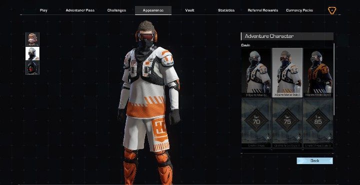 Gavin has 7 outfits - Adventure characters in Ring of Elysium - Characters - Ring of Elysium Guide and Tips