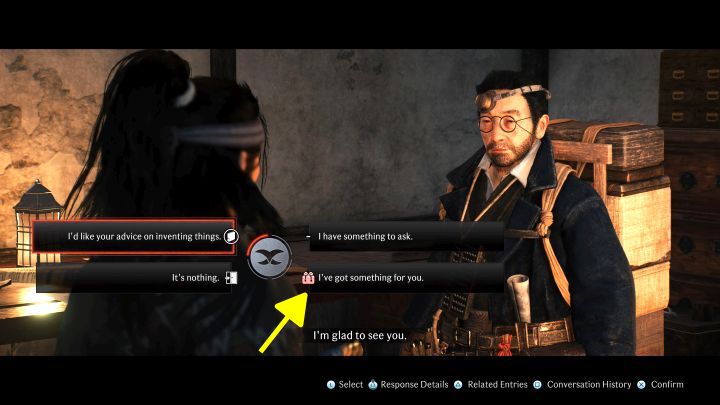 How to unlock: Gave your first gift - Rise of the Ronin: All Trophies, Achievements, trophy guide - Rise of the Ronin: Appendix - Rise of the Ronin Guide