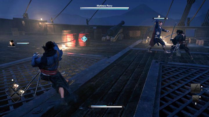 Grappling Rope is a very useful gadget available from the very beginning of the game - Rise of the Ronin: Tips and tricks - Rise of the Ronin: Basics - Rise of the Ronin Guide