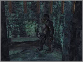 Fight your way through the warrior and eventually you'll reach the white dot, where you will have to face a stronger enemy (watchman), who's in possession of a key to Dork's cell (the last one on the floor) - Chapter 2 - Risen Island - Quests - Part 3 - Chapter 2 - Risen - Game Guide and Walkthrough