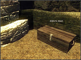 Before the druid will be able to repair the disk, you have to bring him a magic crystal from the chest behind him - Chapter 2 - Risen Island - Quests - Part 3 - Chapter 2 - Risen - Game Guide and Walkthrough