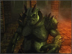 Gryger is waiting for you at the highest level of the keep with the golden crystal disk in his pocket - Chapter 2 - Risen Island - Quests - Part 3 - Chapter 2 - Risen - Game Guide and Walkthrough