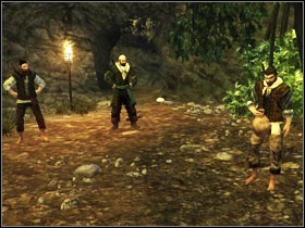 At the cemetery (M5 - Chapter 2 - Risen Island - Quests - Part 3 - Chapter 2 - Risen - Game Guide and Walkthrough