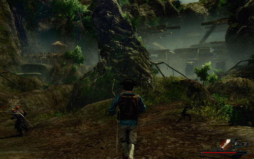 Admire the views on your way. - Follow Venturo to the Temple - The Sword Coast - Quests - Risen 2: Dark Waters - Game Guide and Walkthrough