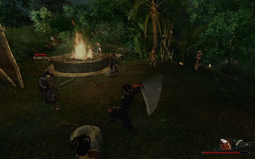 Suicide mission in progress. - Maracai Bay - Caldera II - Quests - Risen 2: Dark Waters - Game Guide and Walkthrough