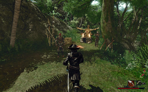 There's nothing like a short run on a beautiful sunny day. - Follow Daiki to the Ritual Site - Maracai Bay - Quests - Risen 2: Dark Waters - Game Guide and Walkthrough