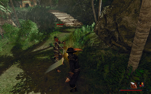 Daiki isn't too challenging. - Duel with Hakeke's Halmak - Maracai Bay - Quests - Risen 2: Dark Waters - Game Guide and Walkthrough
