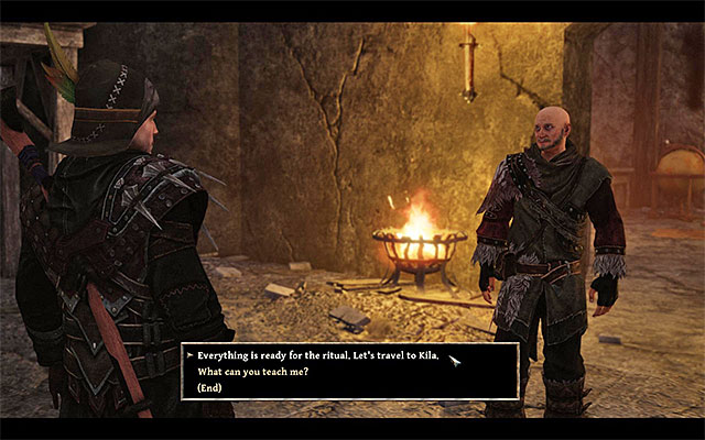 Confirm that you are ready to go to Kila. - The Spirit Ritual - Main Quests - Calador - Risen 3: Titan Lords - Game Guide and Walkthrough