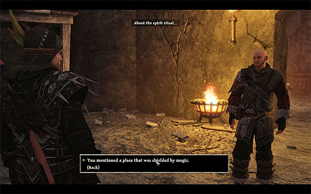 You need to go and find the spot for the ritual - The Right Place - Main Quests - Calador - Risen 3: Titan Lords - Game Guide and Walkthrough