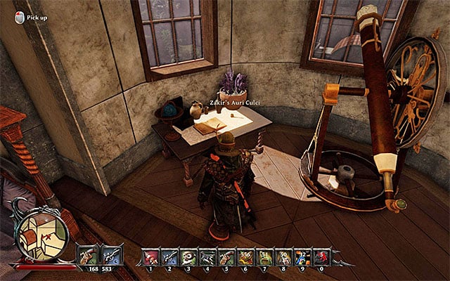 Reach the very top of Zachariass tower - Bring Zakirs Auri Culci Back Again - Side Quests - Taranis - Risen 3: Titan Lords - Game Guide and Walkthrough