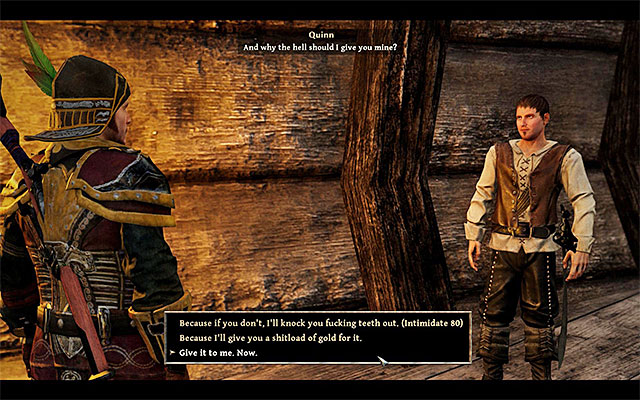 Force Quinn to give you the swords hilt - Fragile Past Sins - Side Quests - Kila - Risen 3: Titan Lords - Game Guide and Walkthrough