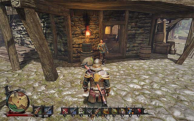 The wanted demon hunter is named Edward - Find the Demon Hunter on Antigua - Side Quests - Antigua - Risen 3: Titan Lords - Game Guide and Walkthrough