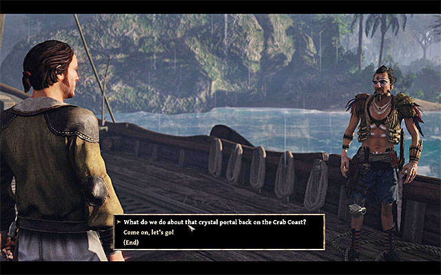 You must speak with Bones to unlock this quest. - The Realm of the Shadows - Other quests - Risen 3: Titan Lords - Game Guide and Walkthrough