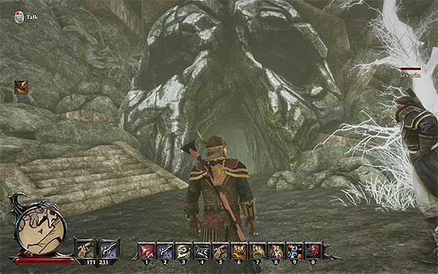 I recommend that you complete Menacing Shadows side quest, tasked to you by Severin - The Realm of the Shadows - Other quests - Risen 3: Titan Lords - Game Guide and Walkthrough