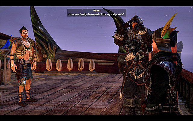 Speak to Bones to finish this quest - The Realm of the Shadows - Other quests - Risen 3: Titan Lords - Game Guide and Walkthrough