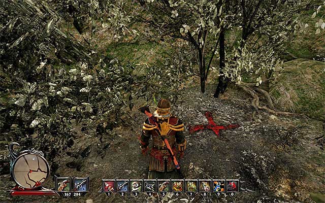 Explore the countryside and find the X symbol - The Treasure in the Tacariguan Backcountry - Side Quests - Tacarigua - Risen 3: Titan Lords - Game Guide and Walkthrough