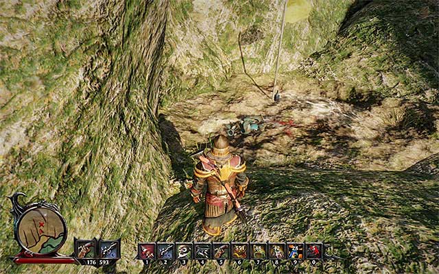 The spot where you dig up the treasure - The Nameless Captains Treasure - Side Quests - Tacarigua - Risen 3: Titan Lords - Game Guide and Walkthrough