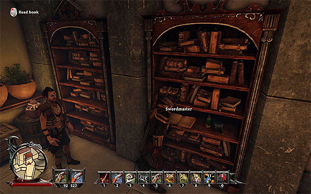 Read the book. - The Swordmasters Treasure - Side Quests - Taranis - Risen 3: Titan Lords - Game Guide and Walkthrough