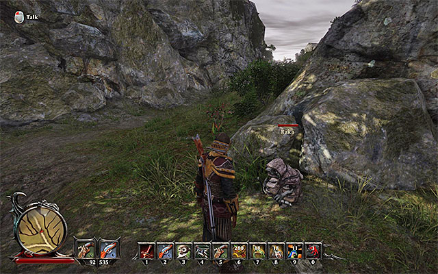 Rakas hiding place. - Crazy Homis - Side Quests - Taranis - Risen 3: Titan Lords - Game Guide and Walkthrough