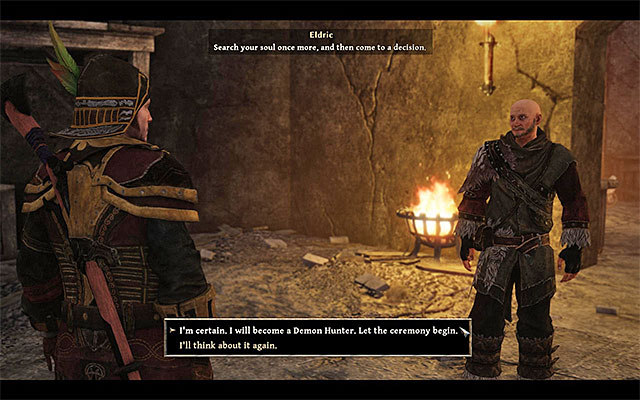 The decision about joining the demon hunters is irreversible! - New Allies - Main Quests - Calador - Risen 3: Titan Lords - Game Guide and Walkthrough