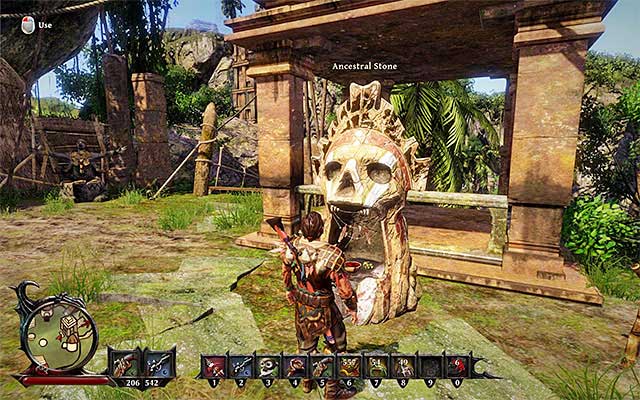 The next step is poorly explained in the Nameless Heros journal - Become a Voodoo Master - Side Quests - Taranis - Risen 3: Titan Lords - Game Guide and Walkthrough