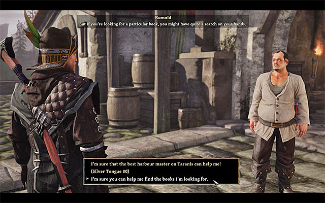 Talk to Rumold - A New Rank - Side Quests - Taranis - Risen 3: Titan Lords - Game Guide and Walkthrough