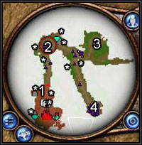 Take over the nearby inn (1) and train a few units - Miana, Padonia, Pirata Aerodrome - Vinci - Rise of Nations: Rise of Legends Game Guide