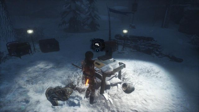 All of the opponents, with the exception of the ones in the small base, are patrolling the area by themselves, so eliminating them should not be too difficult - Rise of the Tomb Raider: Sneak or fight past the Trinity soldiers, walkthrough - Siberian Wilderness - Best Laid Plans - Rise of the Tomb Raider Guide
