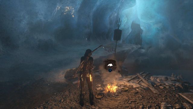 Once you come out of the water, you will find another camp - Rise of the Tomb Raider: Follow the Mongolian path, walkthrough - Siberian Wilderness - Best Laid Plans - Rise of the Tomb Raider Guide